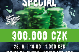 Rebuy Stars Plzeň Area: V sobotu v Plzni Monsterstack Special s garancí 300K