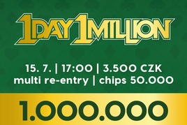 Rebuy Stars Kladno: V úterý v kladenské Oaze 1Day1Million!