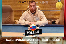 CPM: Slovák &quot;Majlo&quot; zvítězil v nedělním High Rolleru!