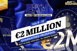 Rozvadov: Festival EuroPoker Million nabízí Main Event s garancí €2M!