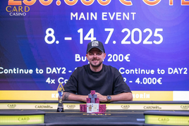 Card Royal: Vlček mezi nejlepšími v Mainu, High Roller ovládl Gabzdil