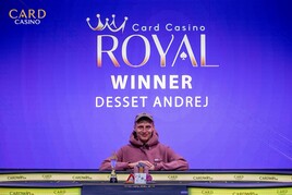 Card Casino Šamorín: V Royal Main Eventu kraloval Andrej Desset