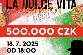 Rebuy Stars Kladno: Pátek v Oaze bude v italském stylu a hrát se bude o 500.000 Kč!