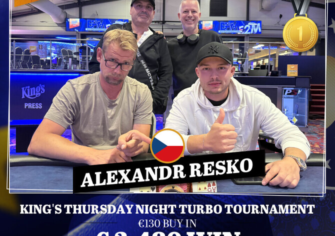 King&#039;s EPM: Jeden český postup v EPM Main Eventu a titul pro Alexandra Reška v Night Turbu