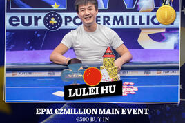 EPM €2M GTD: Titul z masivního Main Eventu jede do Číny!