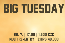 Rebuy Stars Kladno: V úterý v Oaze Big Tuesday 400K GTD