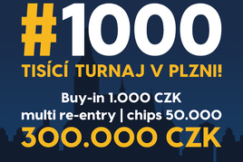 Rebuy Stars Plzeň Area: V srpnu na Borech Slot Series, Area Cup XL a také 1000. turnaj s dárkem