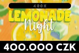 Rebuy Stars Kladno: Lemonade Night 400K GTD v pátek v Oaze