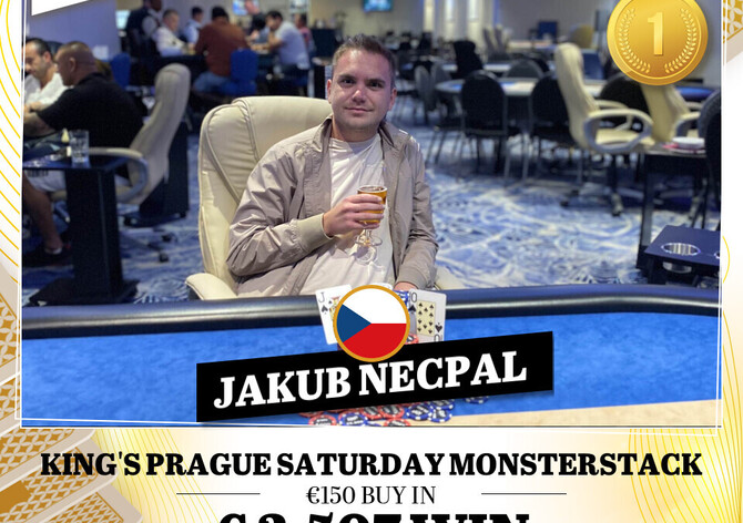 Hilton: Jakub Necpál získal titul ze sobotního Monsterstacku