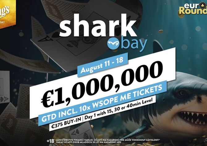 King's: Sharkbay €1Million tento týden na Rozvadově