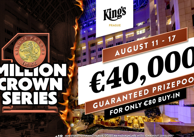 Hilton: Million Crown Series - Celotýdenní bitva o 1.000.000 Kč GTD!