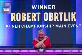 Card Casino Šamorín: Robert Obrtlík ovládl final table Main Eventu WSOPC
