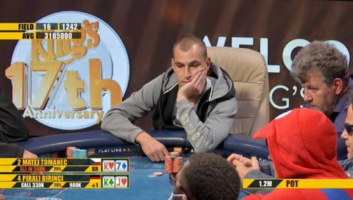 King&#039;s: První flight German Poker Days přinesl první český postup, o který se postaral Matěj Tomanec