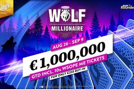 King&#039;s: Dva týdny Vlčího festivalu s Main Eventem €1M GTD startují už v úterý na Rozvadově