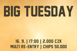 Rebuy Stars Kladno: V úterý v kladenské Oaze proběhne event Big Tuesday 600K GTD