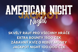 Rebuy Stars Kladno: American Night 500K GTD v pátek v Oaze
