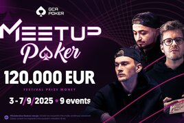 Grand Casino Aš: Ve středu startuje v Aši festival Meetup Poker s celkovou garancí €120K!
