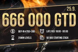 Showdown: Už dnes večer o ďábelských 666.000 Kč GTD!