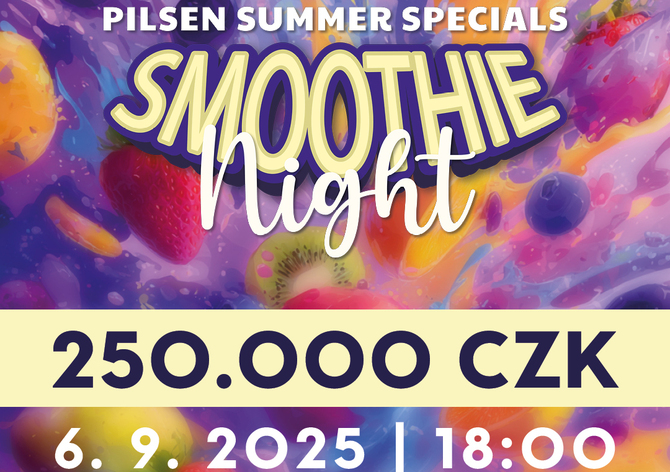 Rebuy Stars Plzeň Area: Pilsen Summer Specials - Smoothie Night 250K GTD v sobotu v Plzni