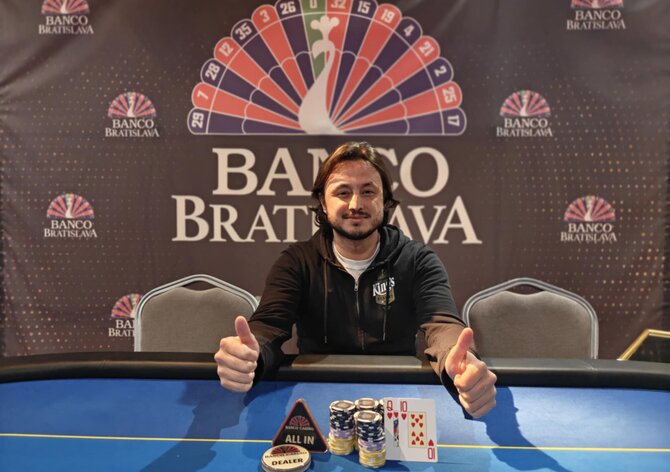 Banco Bratislava SSOP 2025: Středa přinesla heads-up šampiona a další postupující v Main Eventu