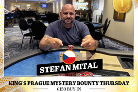 Hilton: Štefan Mital opanoval čtvrteční Mystery Bounty event