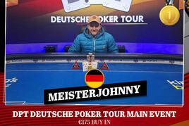 DPT €300K GTD: Kralovali Němci, Martin Benda na finálovém stole