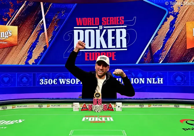 WSOPE King&#039;s Million: Chip &amp; chair náramek pro Moldávii, Slovák Vittek třetí