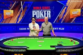 WSOPE Mini: Náramek do Číny, Koleno druhý za €155K!