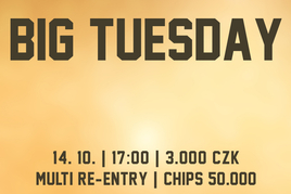 Rebuy Stars Kladno: V úterý v Oaze Big Tuesday event 700K GTD!