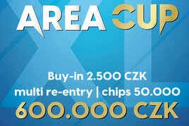 Rebuy Stars Plzeň Area: V pondělí v Plzni Area Cup XL o nejméně 600.000 Kč!