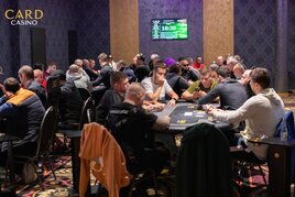 Card Casino Šamorín: Novým chipleaderem Grand Prix €100K GTD je po dni 1C domácí Jakub Neubauer