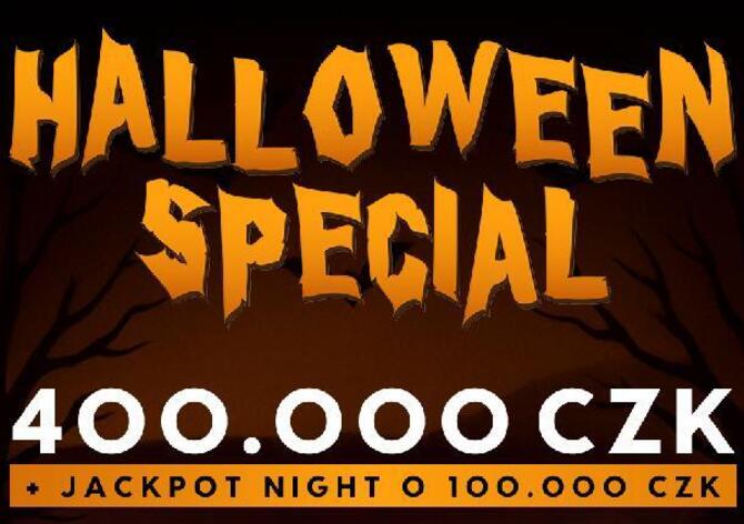 Rebuy Stars Plzeň Area: Halloween Special 400K GTD v pondělí na Borech