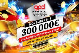 King&#039;s: Od středy na Rozvadově mystery bounty edition German Poker Days €300K GTD
