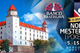Banco Bratislava: Main Event Polish Poker Championship €500K GTD začal dnem 1A