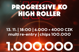Rebuy Stars Kladno: Ve čtvrtek v kladenské Oaze proběhne Progressive Knockout High Roller 1M Kč GTD