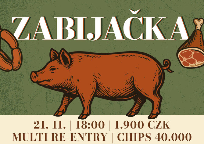 Rebuy Stars Kladno: Páteční Zabijačka v Oaze s turnajem o nejméně 600.000 Kč!