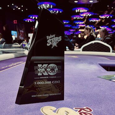 ŽIVĚ: RS Kladno - Progressive KO High Roller - 1M GTD