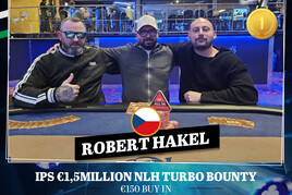 King&#039;s IPS: Celkem devět CZ postupů z pátečních flightů ME a vítězství Roberta Hakela v Turbo Bounty