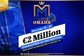 King&#039;s: Dnes začíná na Rozvadově festival King&#039;s Million PLO s celkovou garancí €2M!