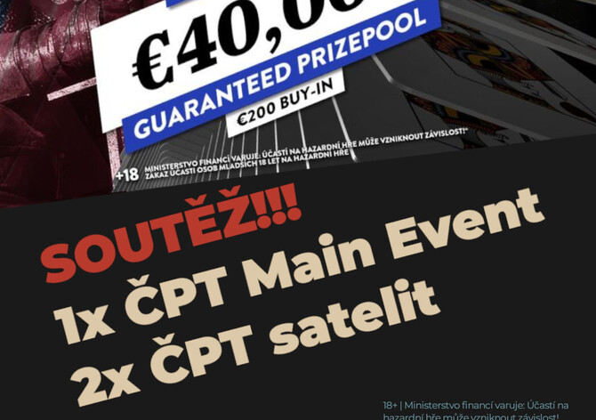 Soutěž o tři vstupy! ČPT už od pátku v King&#039;s Prague v hotelu Hilton