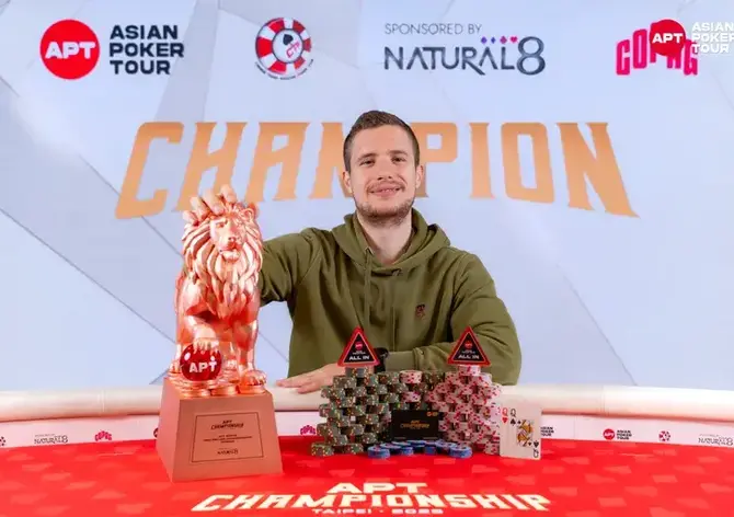 APT: Roman Hrabec ovládl Super High Roller Championship na Tchaj-wanu!