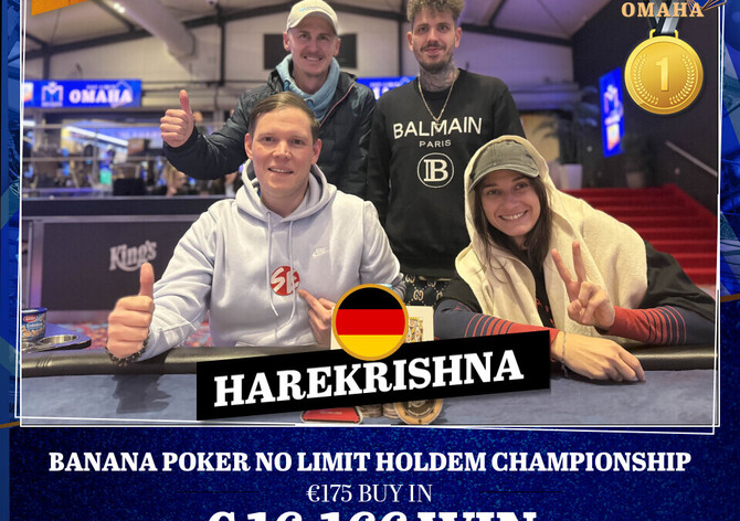 King&#039;s: Finále King&#039;s Million PLO ME bez české účasti, &quot;minimalista&quot; v dealu Banana Poker NLH