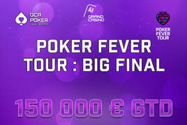GC Aš: Od středy v Grand Casinu Aš začíná Poker Fever Tour s celkovou garancí €150K!