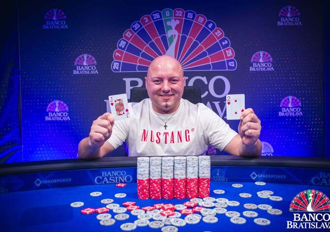 Banco Bratislava: Sebastian Kotowicz se stal po roce znovu šampionem Main Eventu The Festivalu