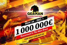 King&#039;s: German Poker Masters s garancí €1.000.000 od středy na Rozvadově