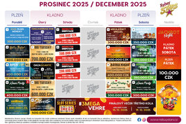 Rebuy Stars Kladno: Prosinec v Oaze odstartuje ČéPéTéčko, bude i Gigantic a Silvestr o den dříve