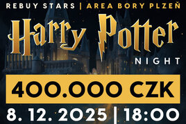 Rebuy Stars Plzeň Area: Harry Potter Night 400K GTD v pondělí v Plzni