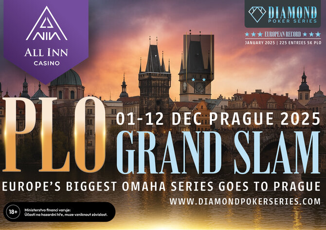 Diamond Poker Series startuje už v pondělí! Získejte 10% bonus v chipech za brzkou registraci!