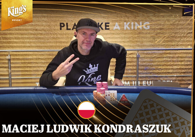 King&#039;s: Petr Satek čtvrtý v Big Tuesday eventu na Rozvadově, vyhrál Polák Kondraszuk