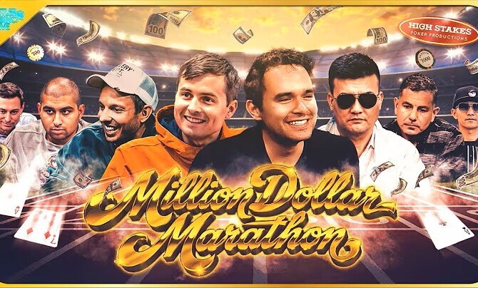 Martin Kabrhel se účastnil cash game Million Dollar Marathon v Hustler Casinu